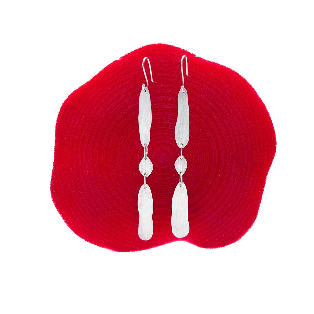 Raindrop earrings 3part