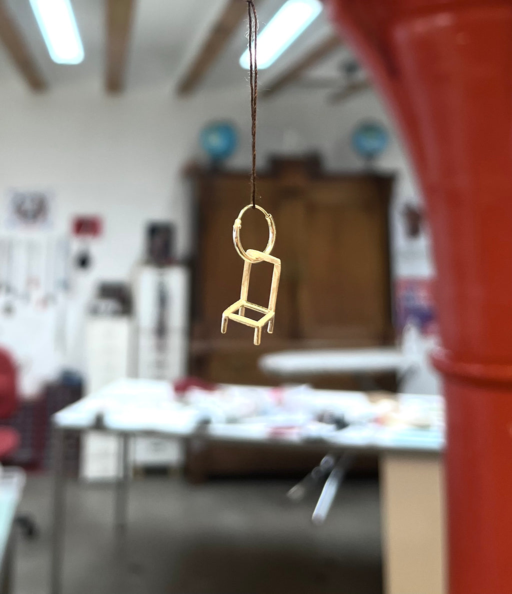 Sterling silveren stoel