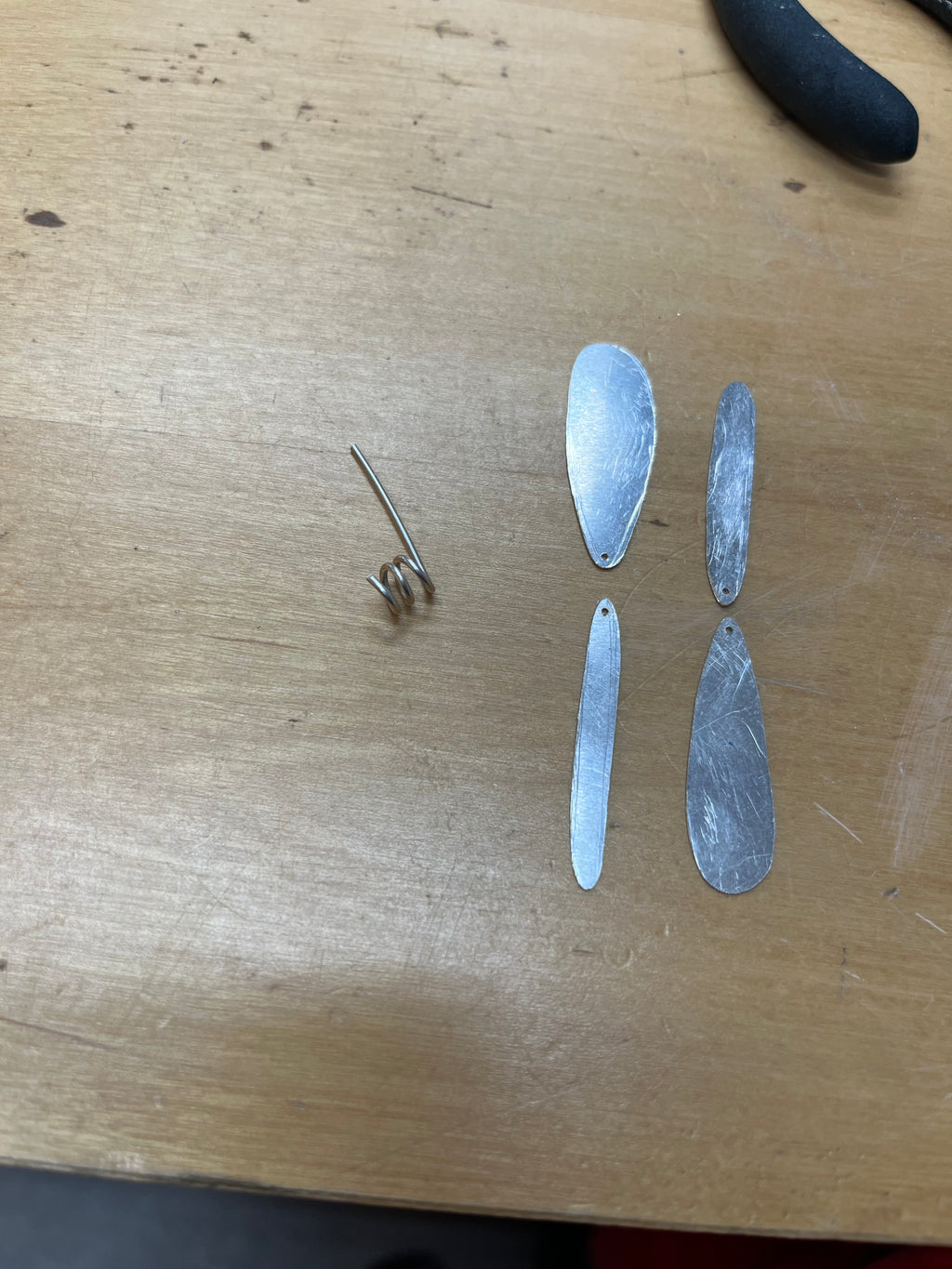 Raindrop earrings lang