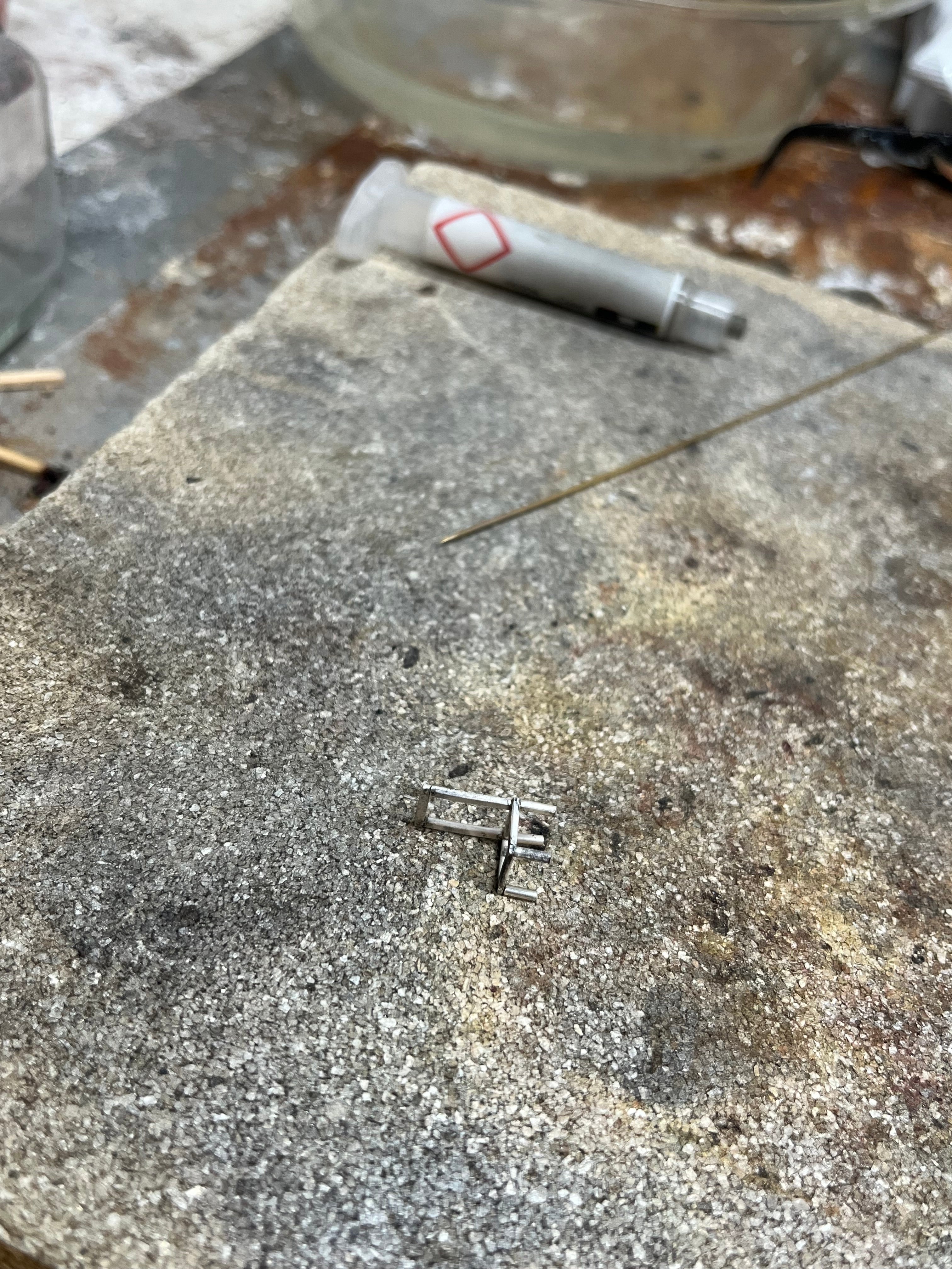 Sterling silveren stoel