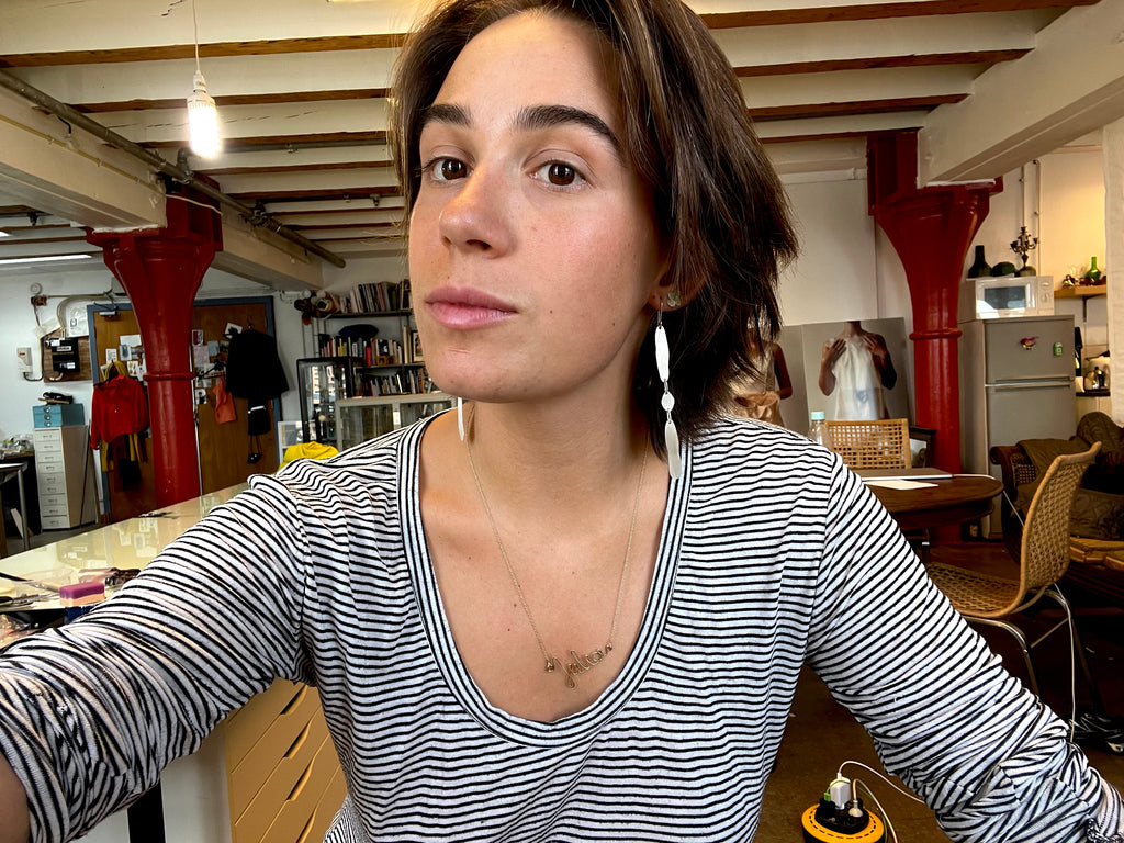 Raindrop earrings 3part