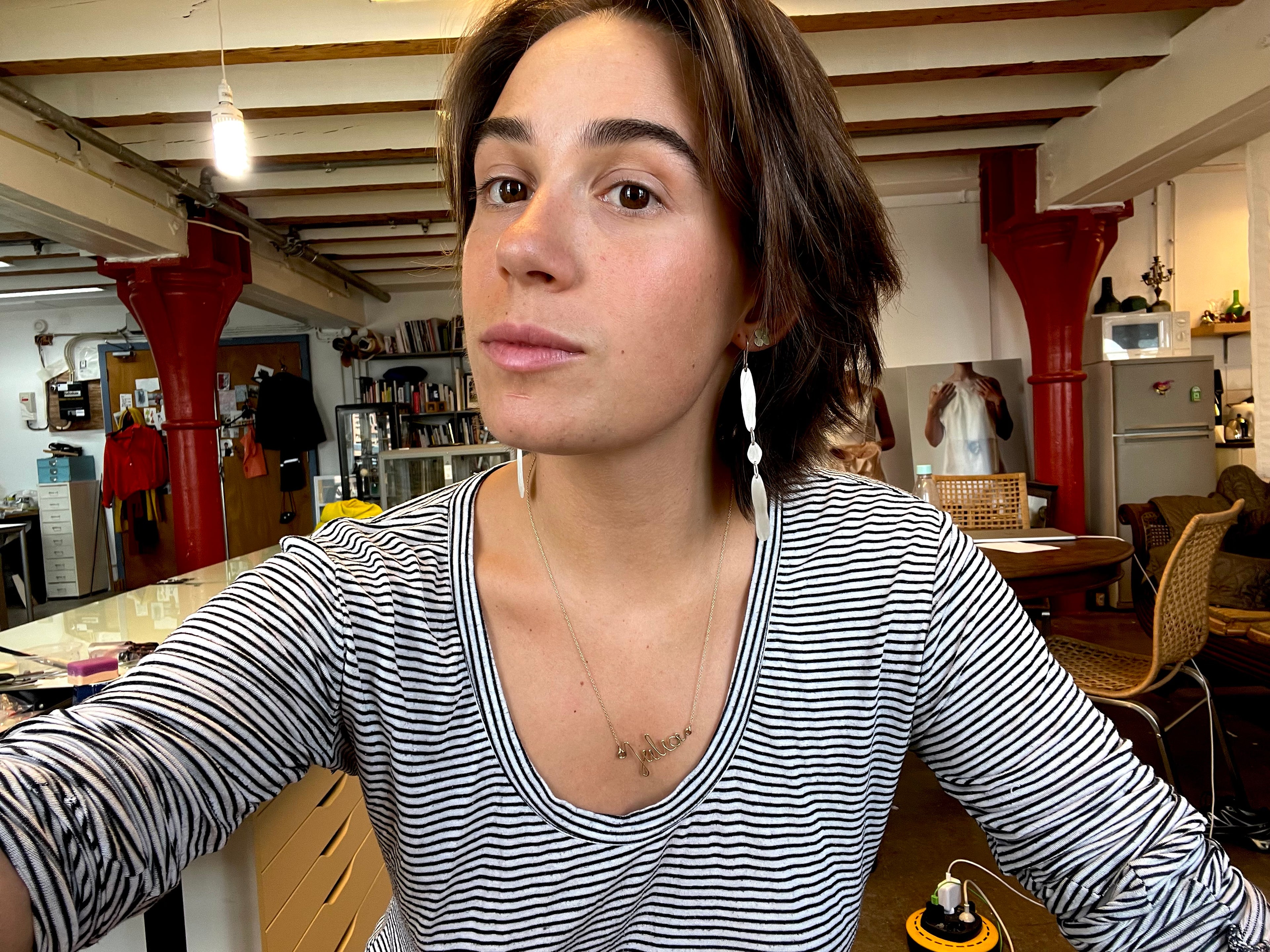 Raindrop earrings 3part