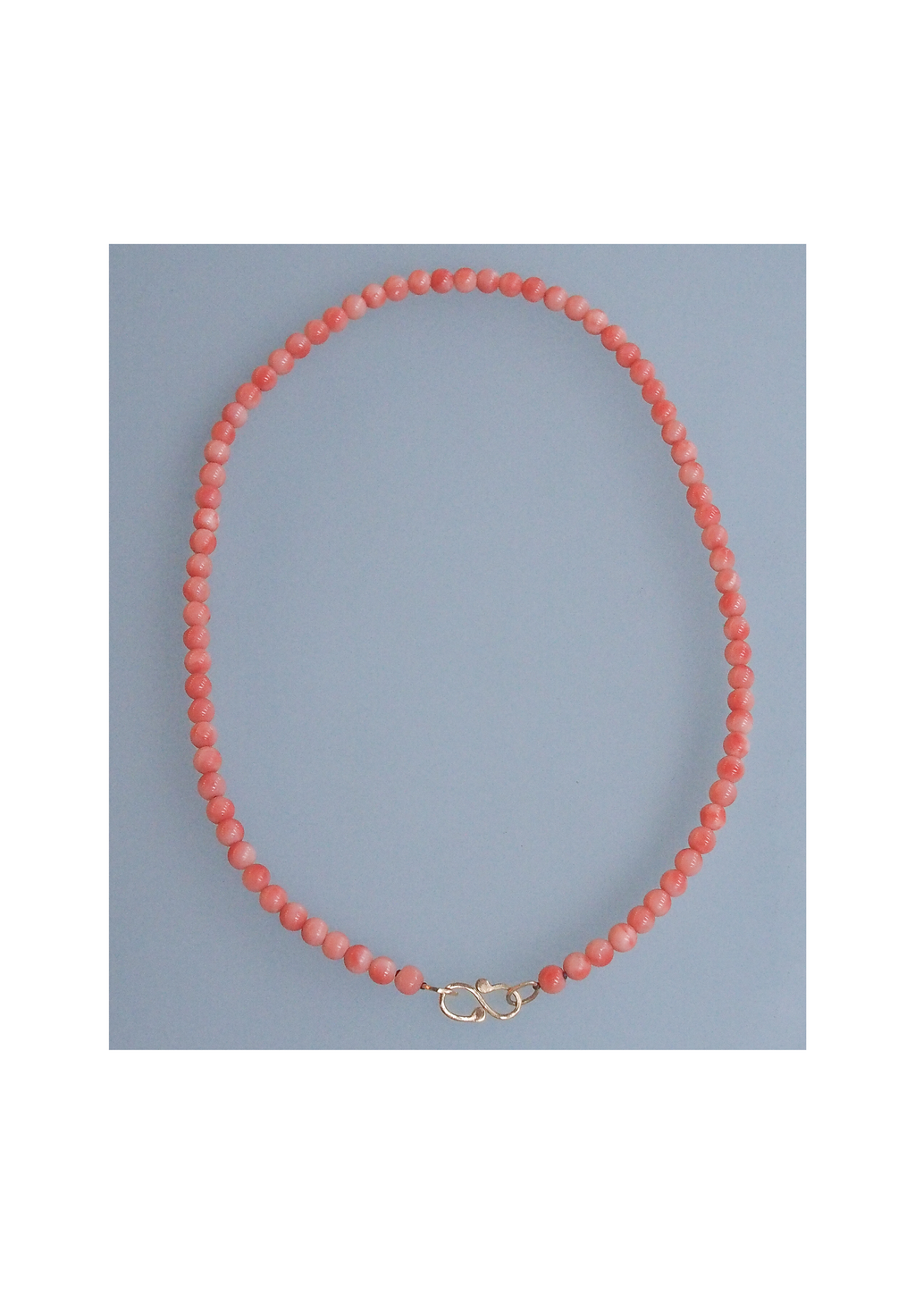 Ketting japans koraal met gouden slot