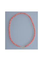 Ketting japans koraal met gouden slot