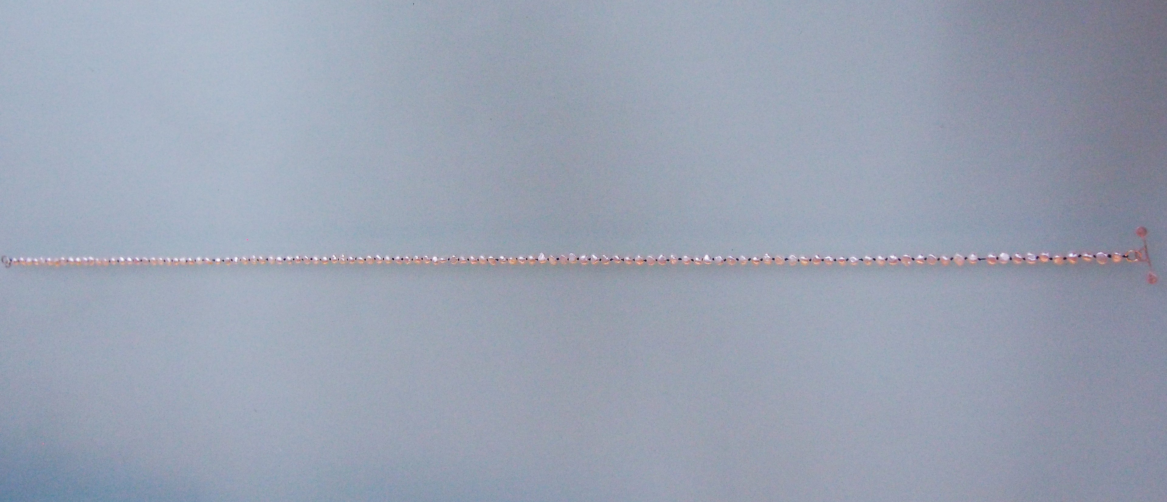 Parelketting verstelbaar, dun